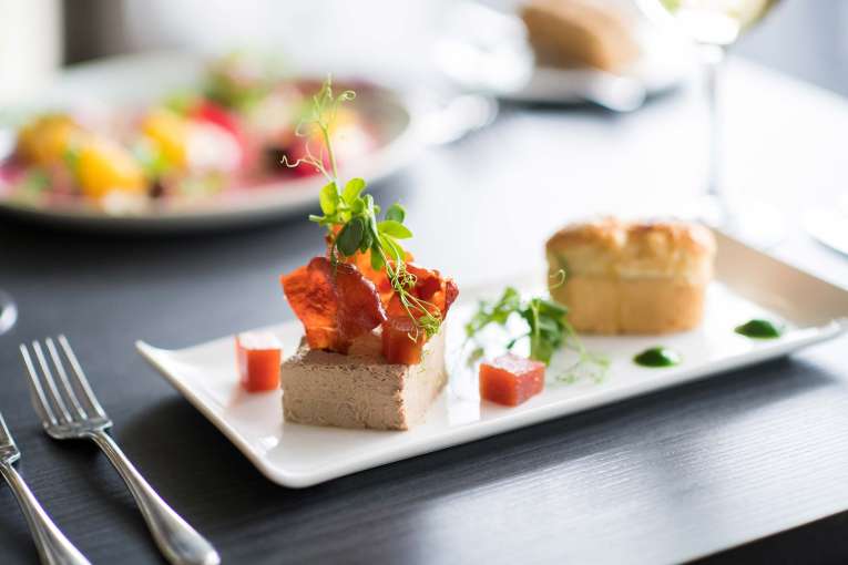 Park Hotel Restaurant Dining Pate Starter